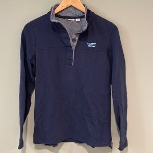 L.L. Bean Dark Blue Long Sleeve Pullover